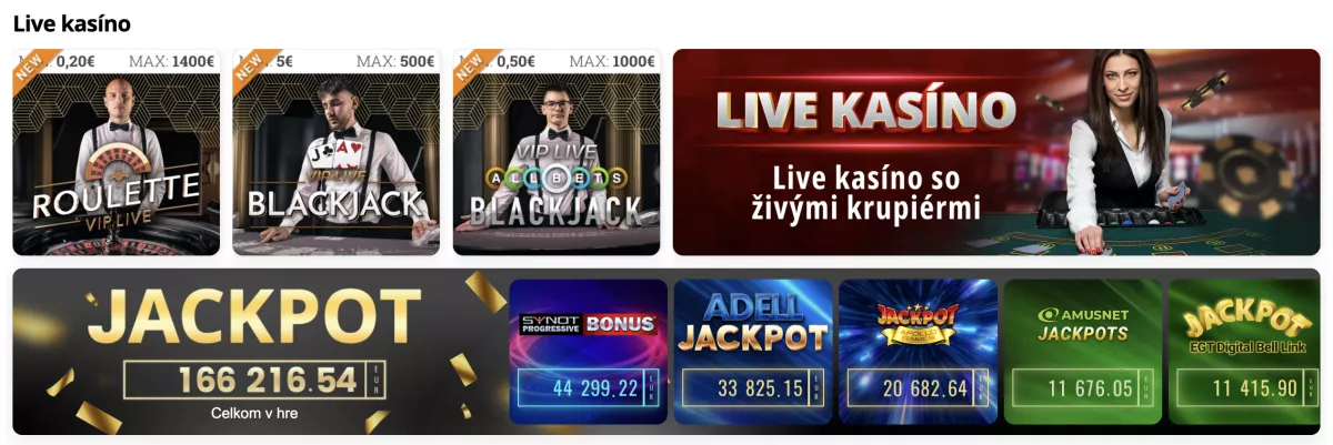 Monacobet Live Kasino